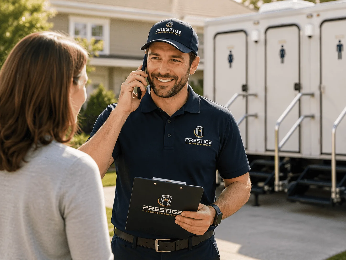 Luxury Portable Restrooms FAQs in Newhall, IA